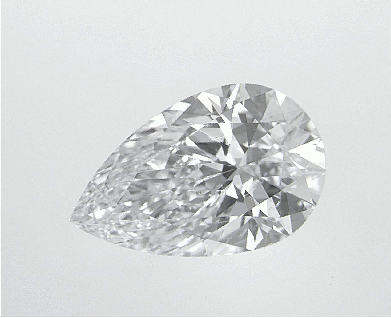 1.52 CT Pear Lab-Grown Diamond Surrey Vancouver Canada Langley Burnaby Richmond