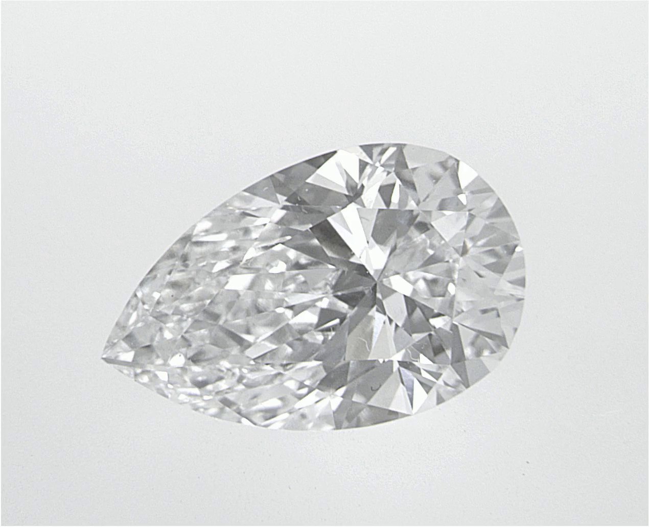1.52 CT Pear Lab-Grown Diamond Surrey Vancouver Canada Langley Burnaby Richmond
