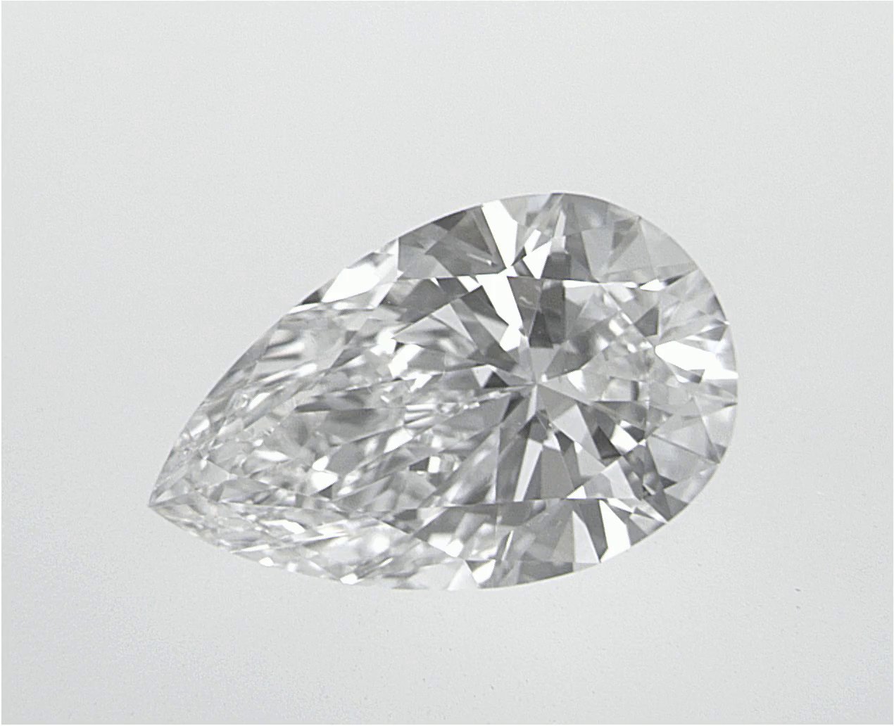 1.46 CT Pear Lab-Grown Diamond Surrey Vancouver Canada Langley Burnaby Richmond