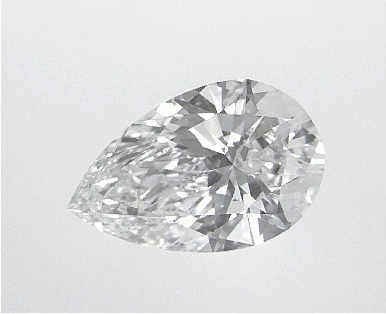 1.49 CT Pear Lab-Grown Diamond Surrey Vancouver Canada Langley Burnaby Richmond