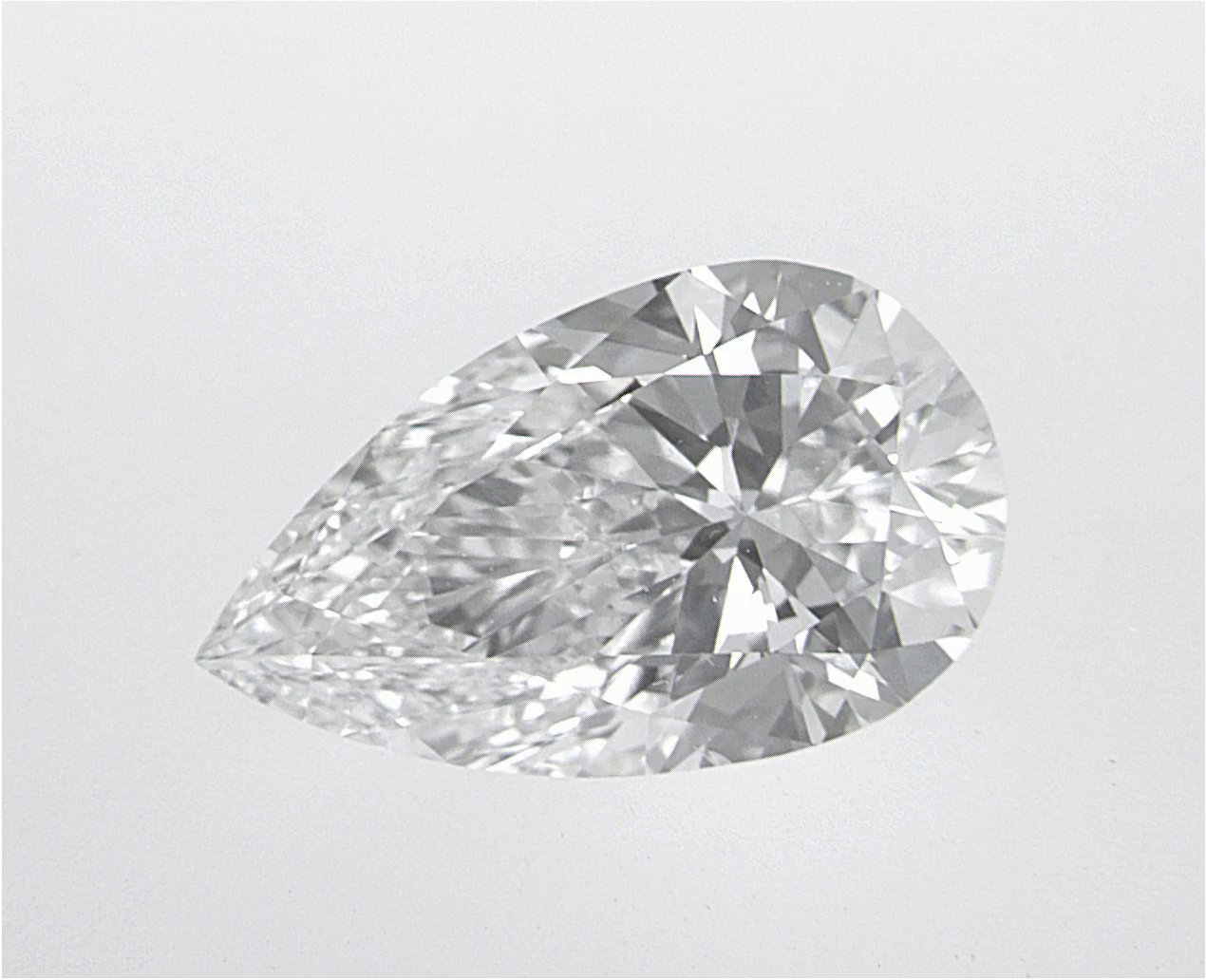1.47 CT Pear Lab-Grown Diamond Surrey Vancouver Canada Langley Burnaby Richmond