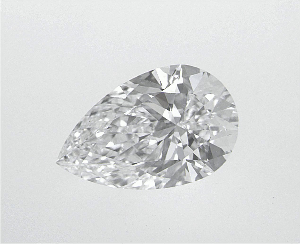 1.24 CT Pear Lab-Grown Diamond Surrey Vancouver Canada Langley Burnaby Richmond