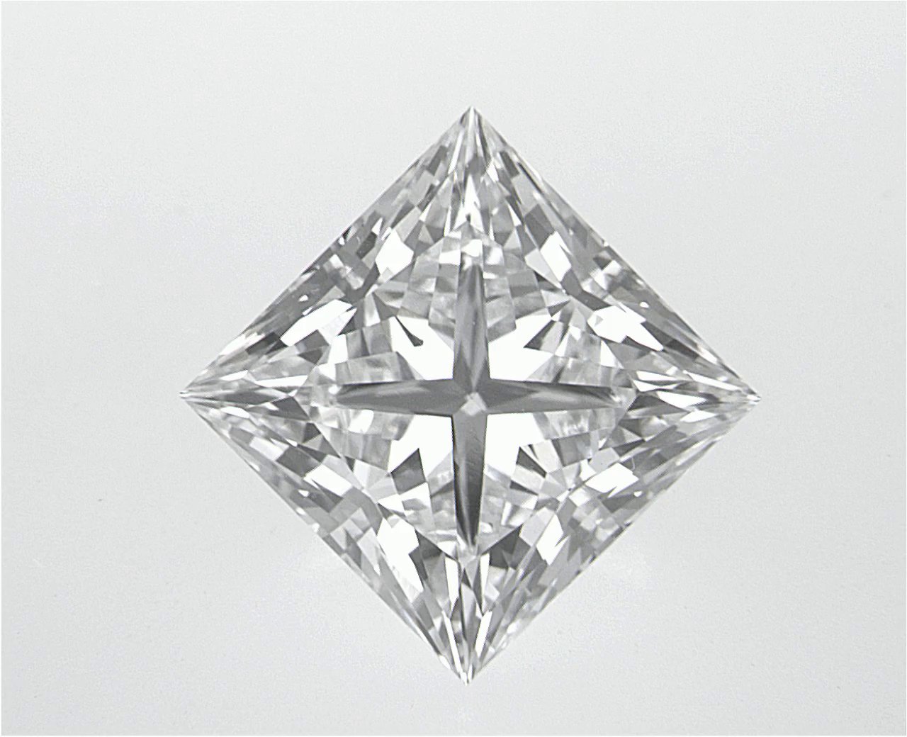 2.21 CT Square Lab-Grown Diamond Surrey Vancouver Canada Langley Burnaby Richmond