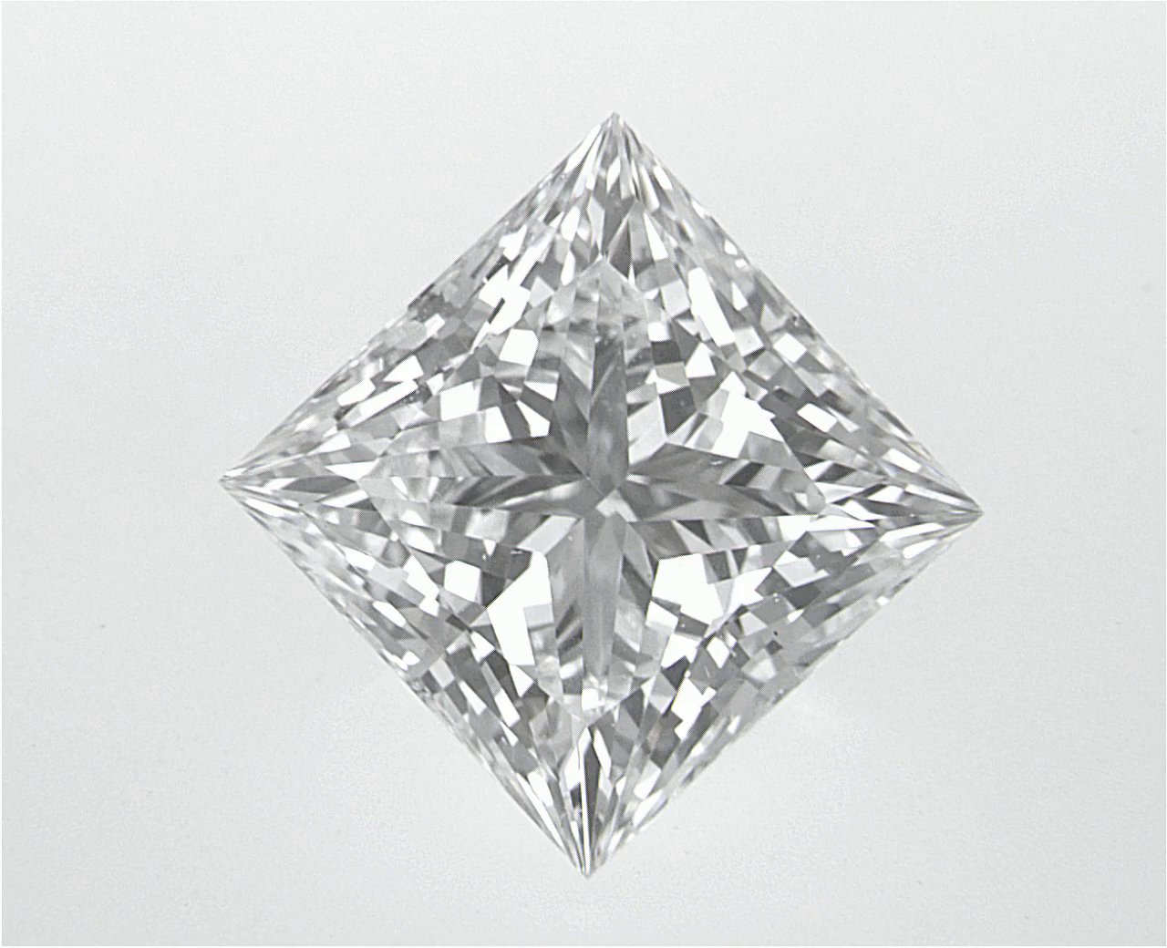 2.21 CT Square Lab-Grown Diamond Surrey Vancouver Canada Langley Burnaby Richmond