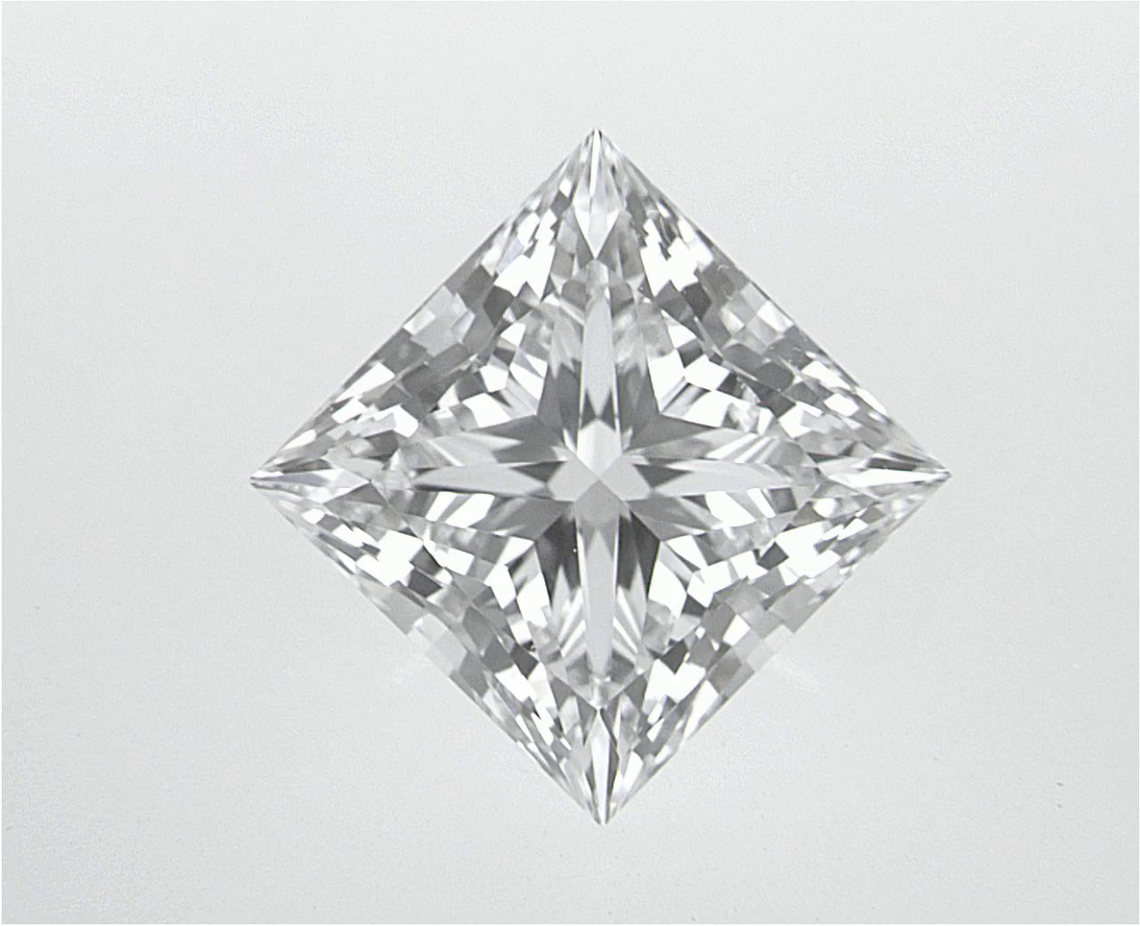 2.08 CT Square Lab-Grown Diamond Surrey Vancouver Canada Langley Burnaby Richmond