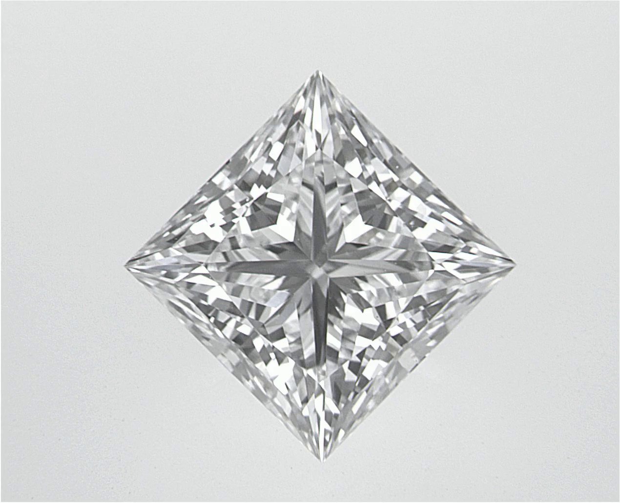 2.01 CT Square Lab-Grown Diamond Surrey Vancouver Canada Langley Burnaby Richmond