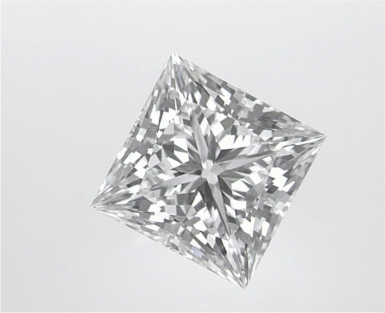 2.01 CT Square Lab-Grown Diamond Surrey Vancouver Canada Langley Burnaby Richmond