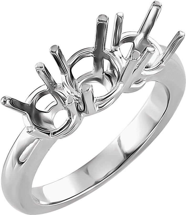 Three-Stone Engagement Ring