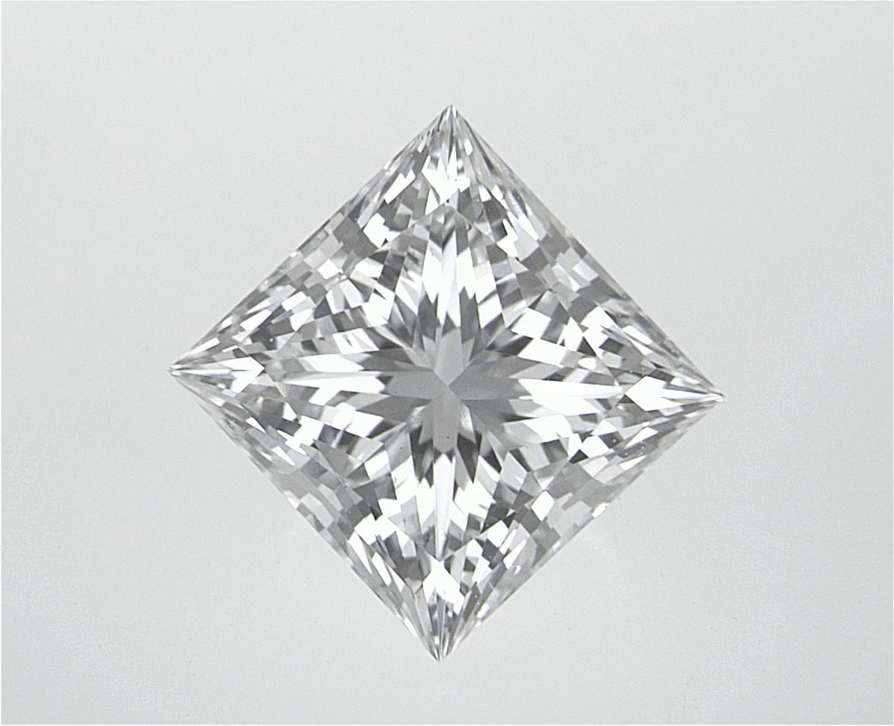 2.6 CT Square Lab-Grown Diamond Surrey Vancouver Canada Langley Burnaby Richmond