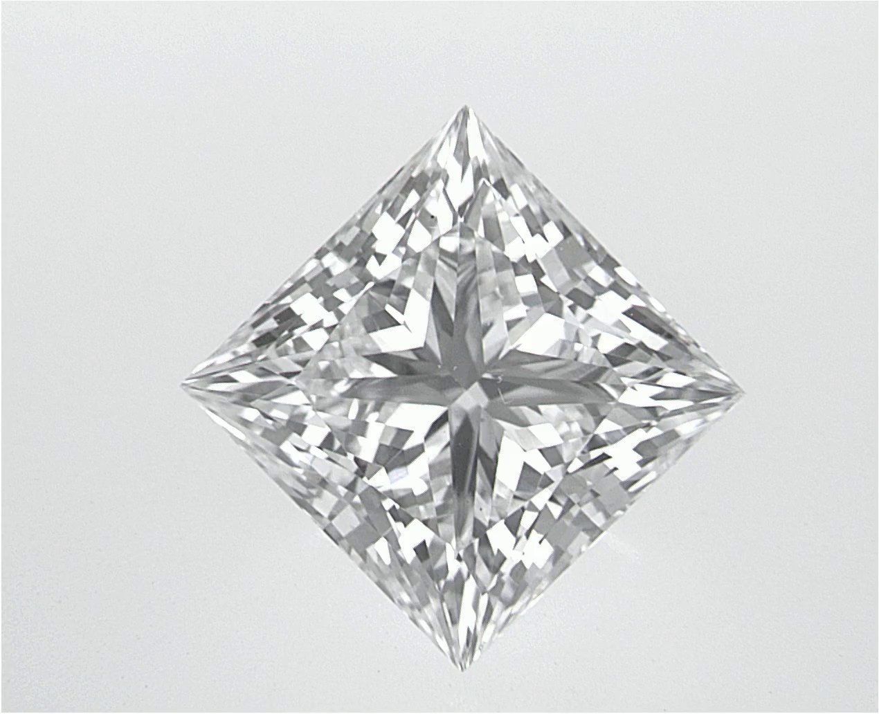 2.01 CT Square Lab-Grown Diamond Surrey Vancouver Canada Langley Burnaby Richmond