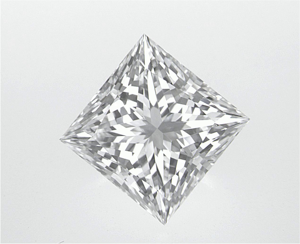 2.01 CT Square Lab-Grown Diamond Surrey Vancouver Canada Langley Burnaby Richmond