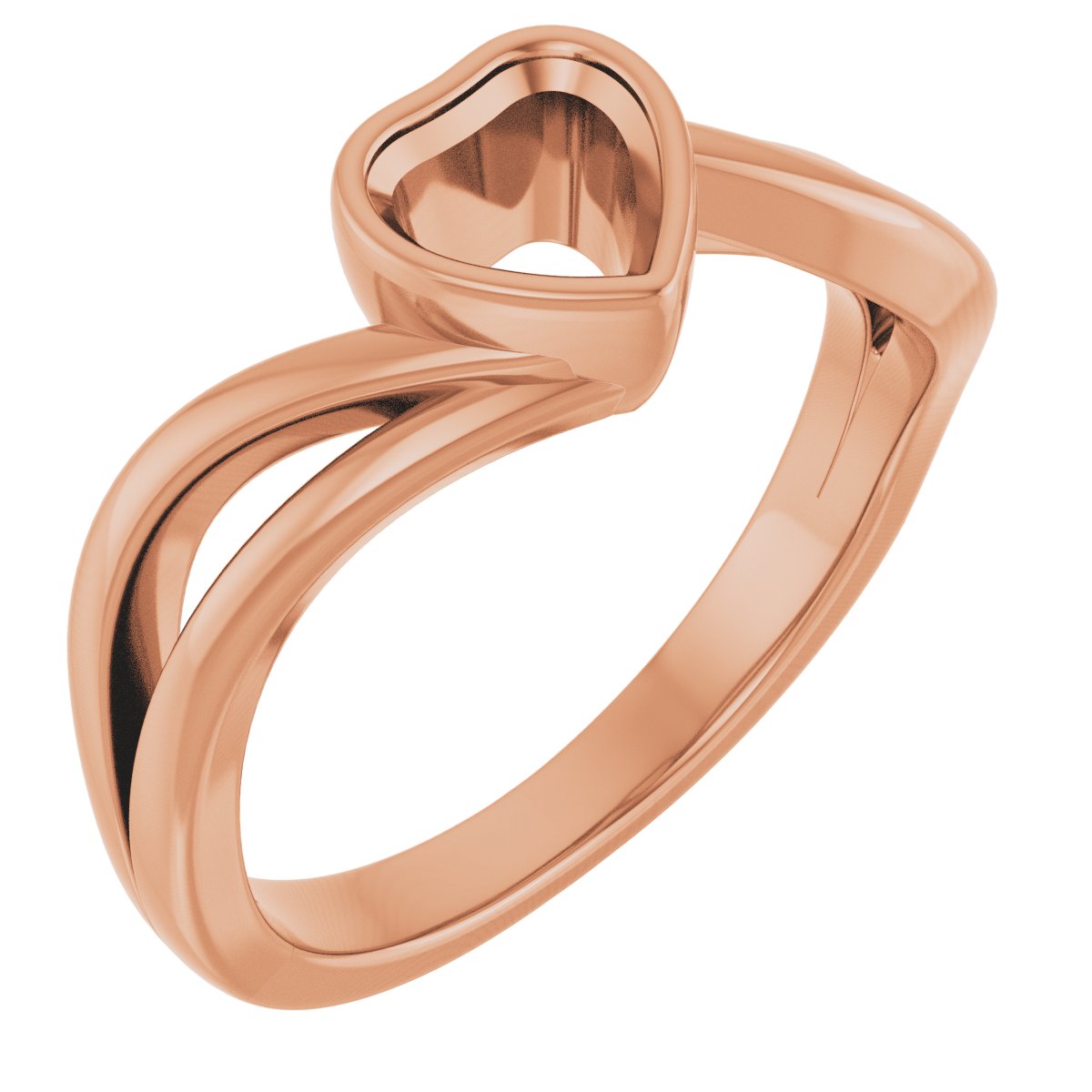 Bezel-Set Engagement Ring