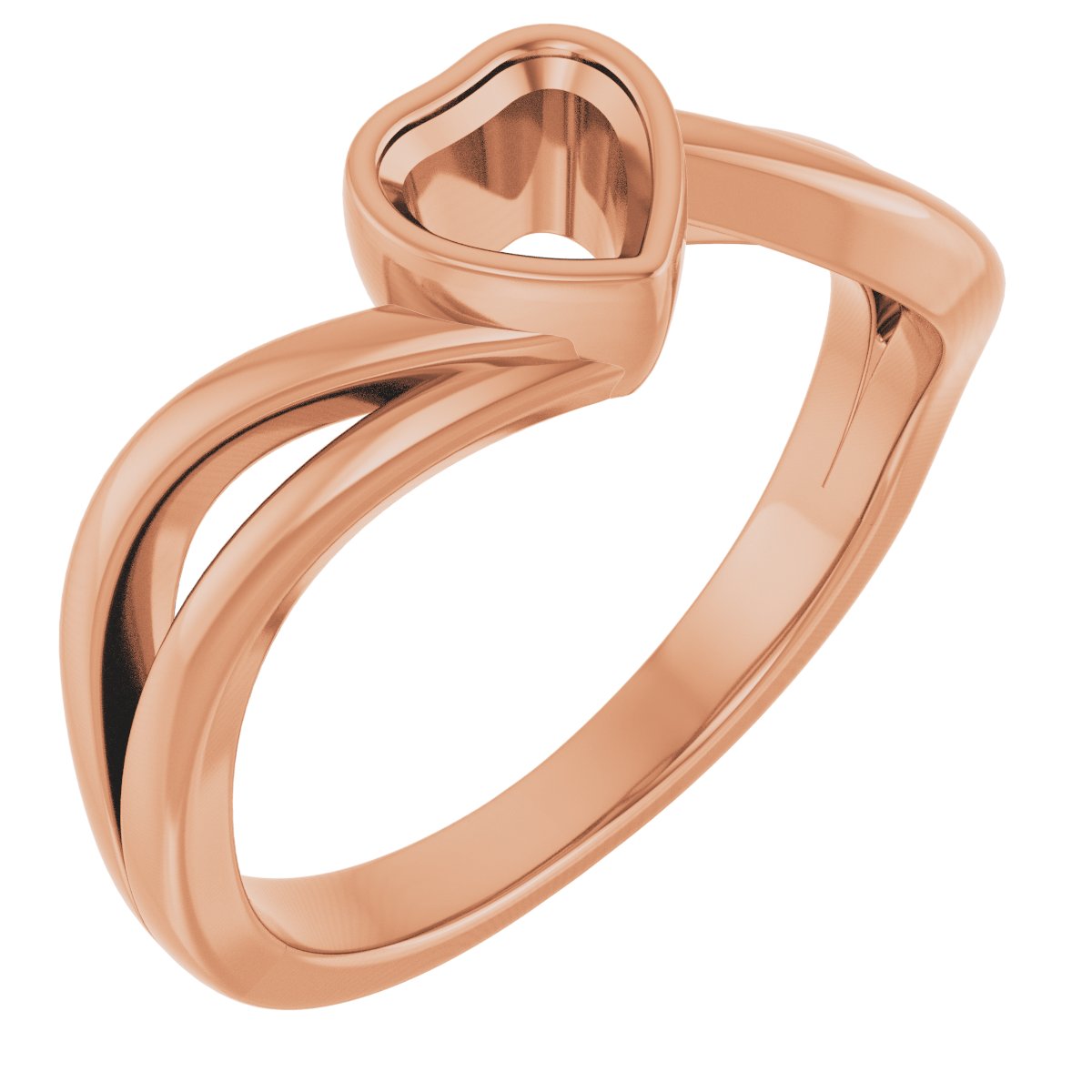 Bezel-Set Engagement Ring