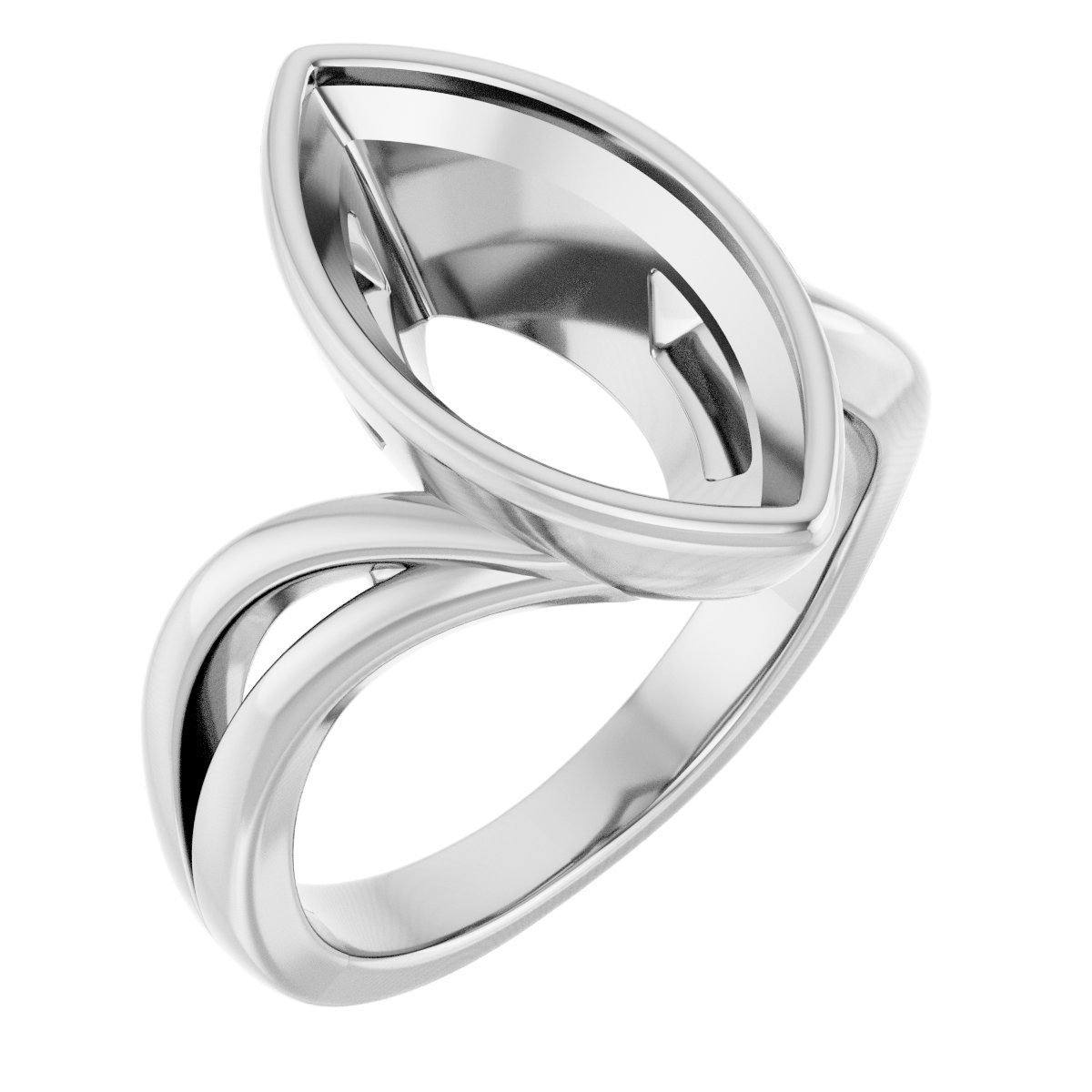 Bezel-Set Engagement Ring