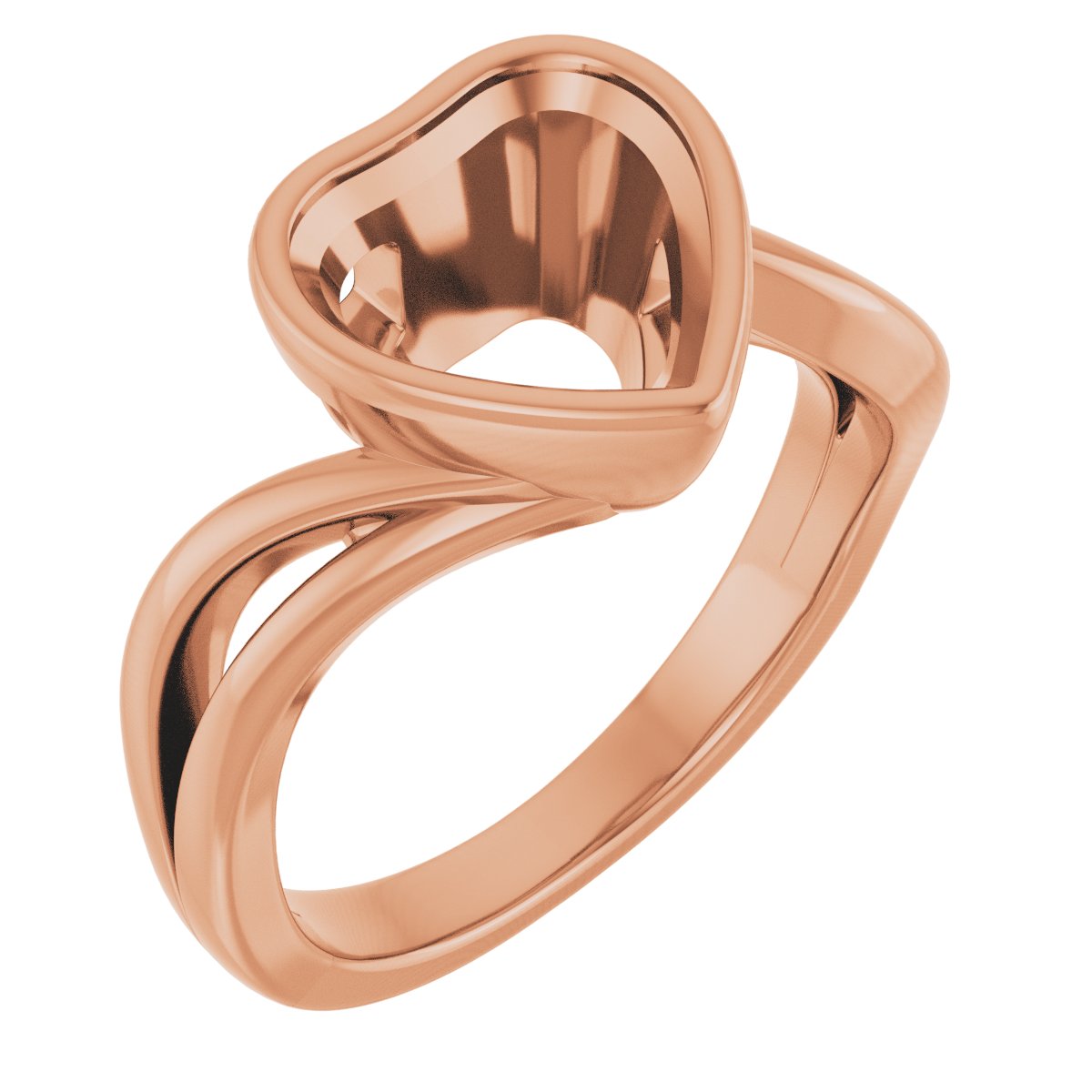 Bezel-Set Engagement Ring