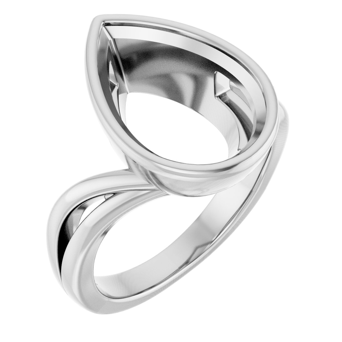 Bezel-Set Engagement Ring