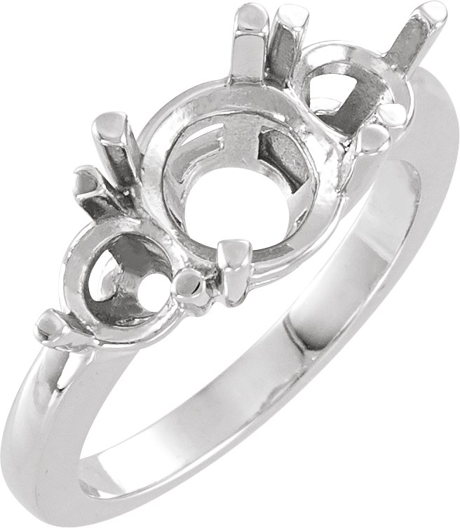 Three-Stone Engagement Ring or Band