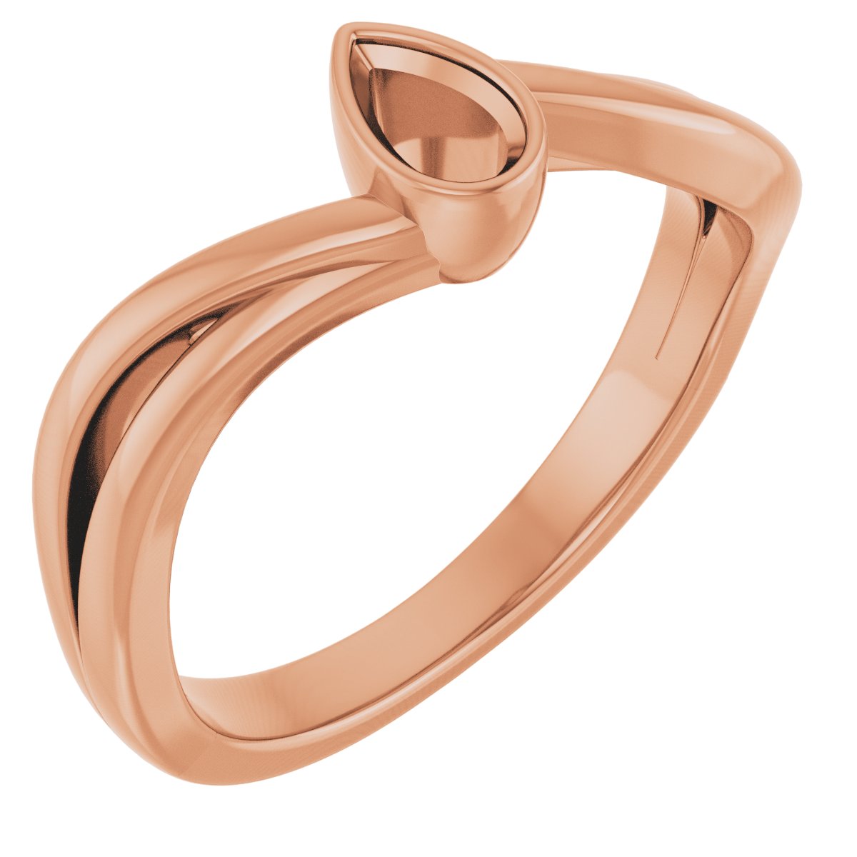 Bezel-Set Engagement Ring