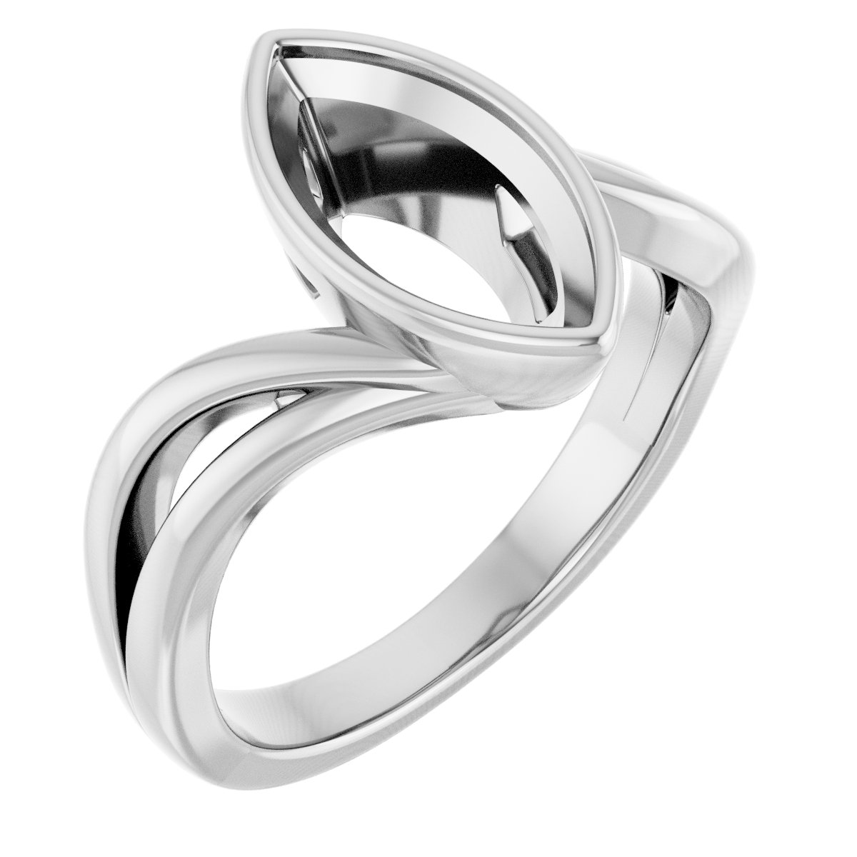 Bezel-Set Engagement Ring