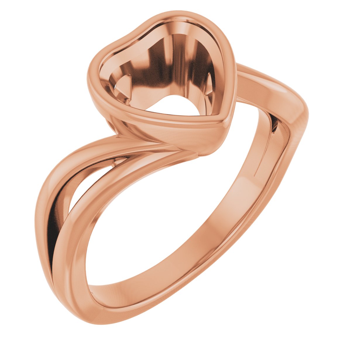Bezel-Set Engagement Ring