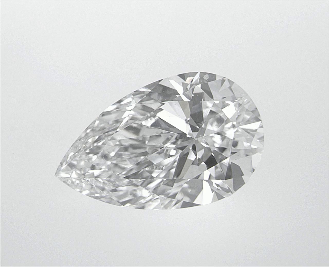 2.78 CT Pear Lab-Grown Diamond Surrey Vancouver Canada Langley Burnaby Richmond