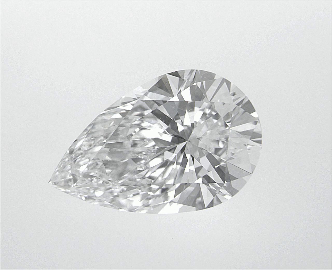 2.77 CT Pear Lab-Grown Diamond Surrey Vancouver Canada Langley Burnaby Richmond