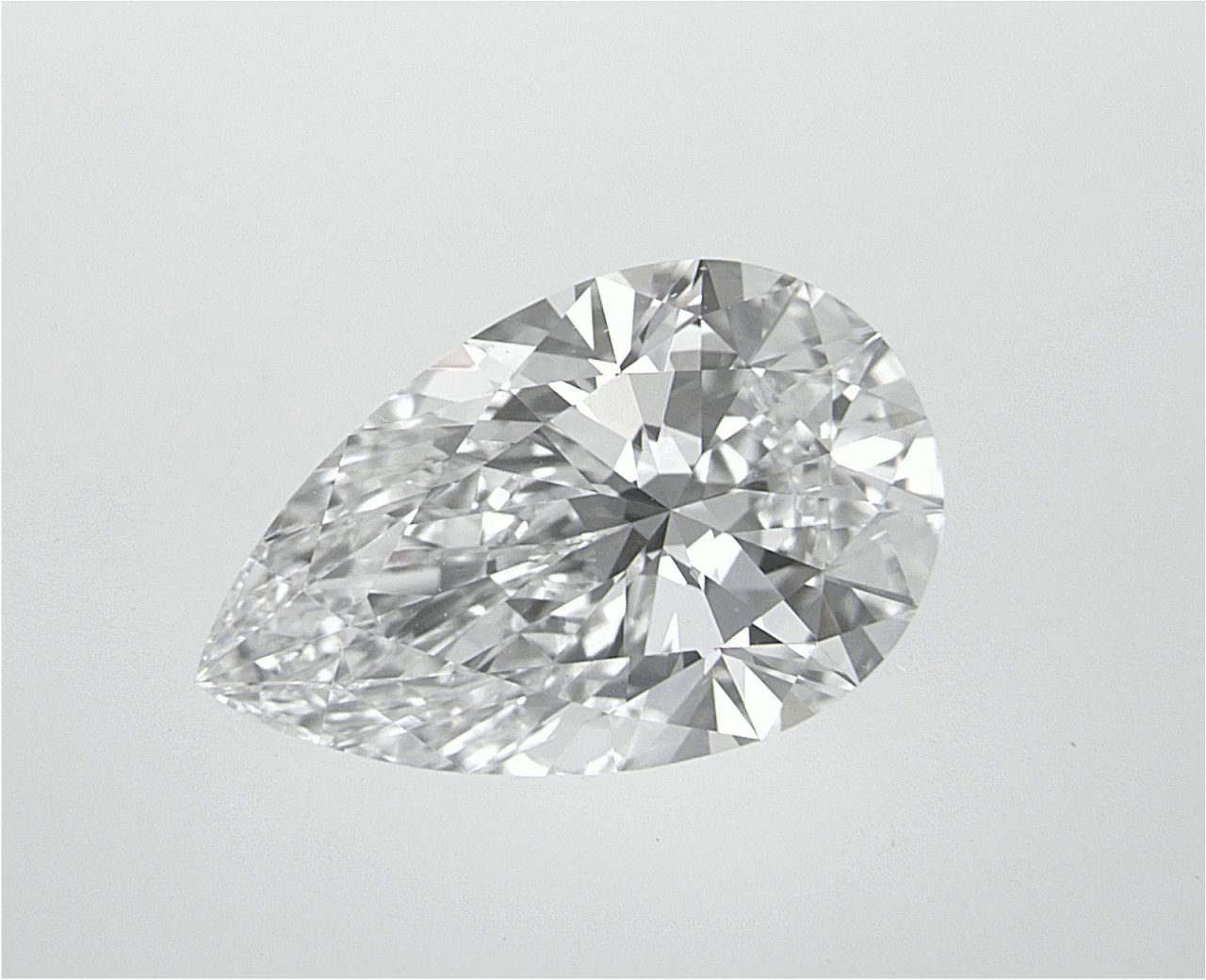2.55 CT Pear Lab-Grown Diamond Surrey Vancouver Canada Langley Burnaby Richmond