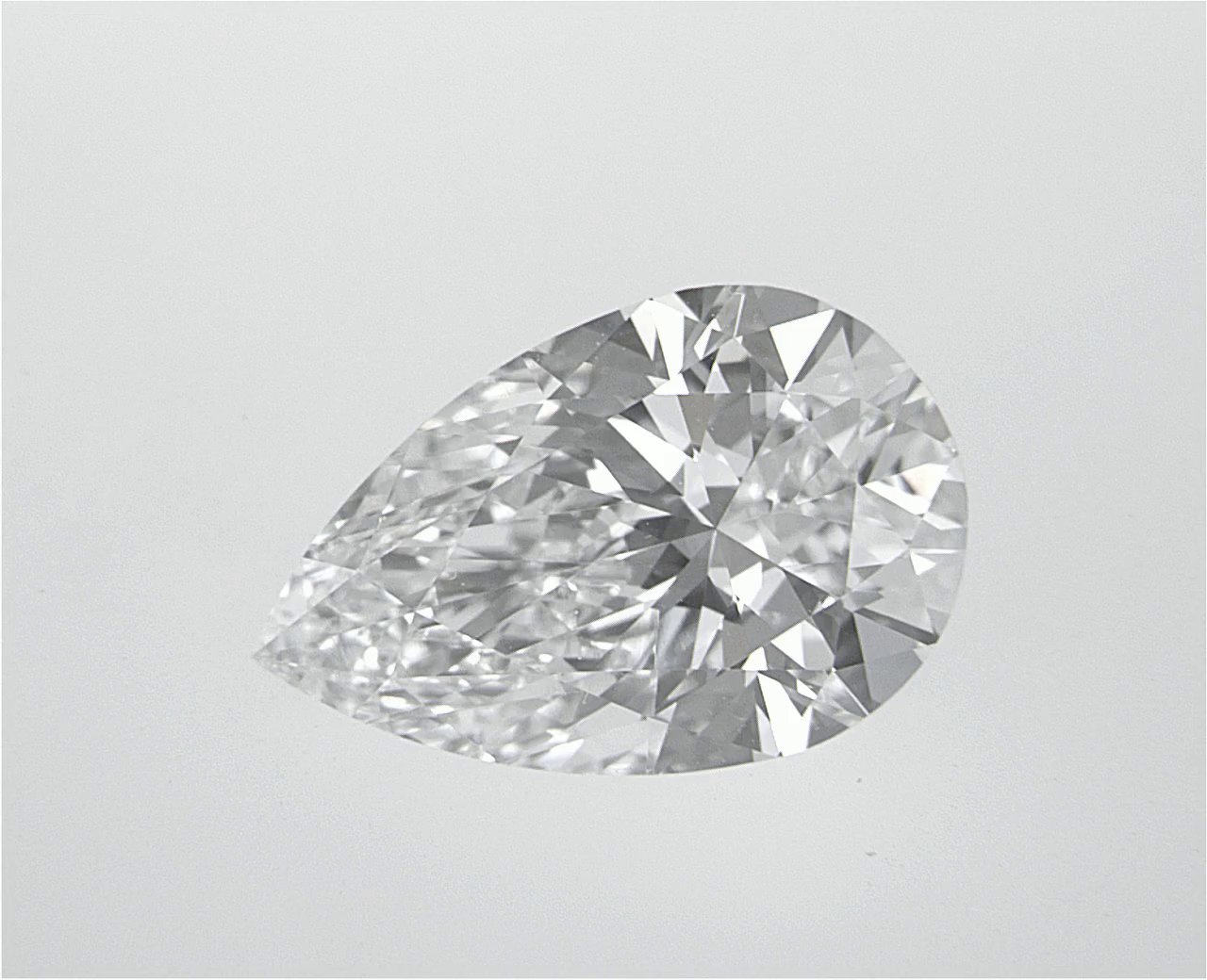 2.06 CT Pear Lab-Grown Diamond Surrey Vancouver Canada Langley Burnaby Richmond