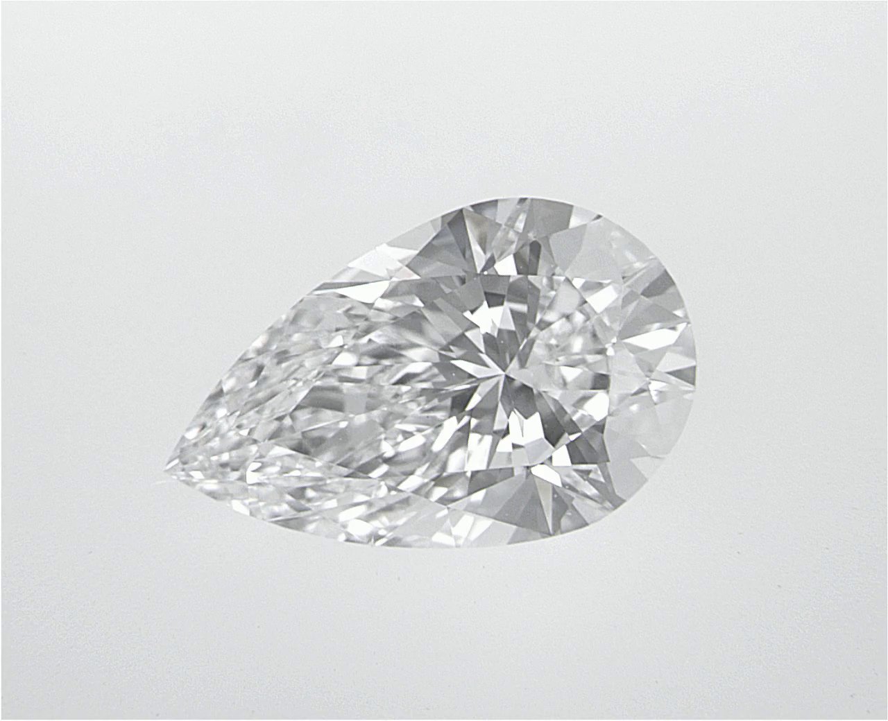 1.55 CT Pear Lab-Grown Diamond Surrey Vancouver Canada Langley Burnaby Richmond
