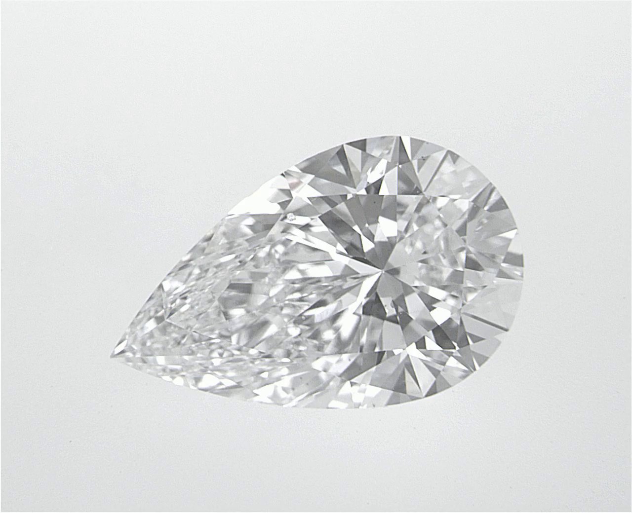 2.02 CT Pear Lab-Grown Diamond Surrey Vancouver Canada Langley Burnaby Richmond