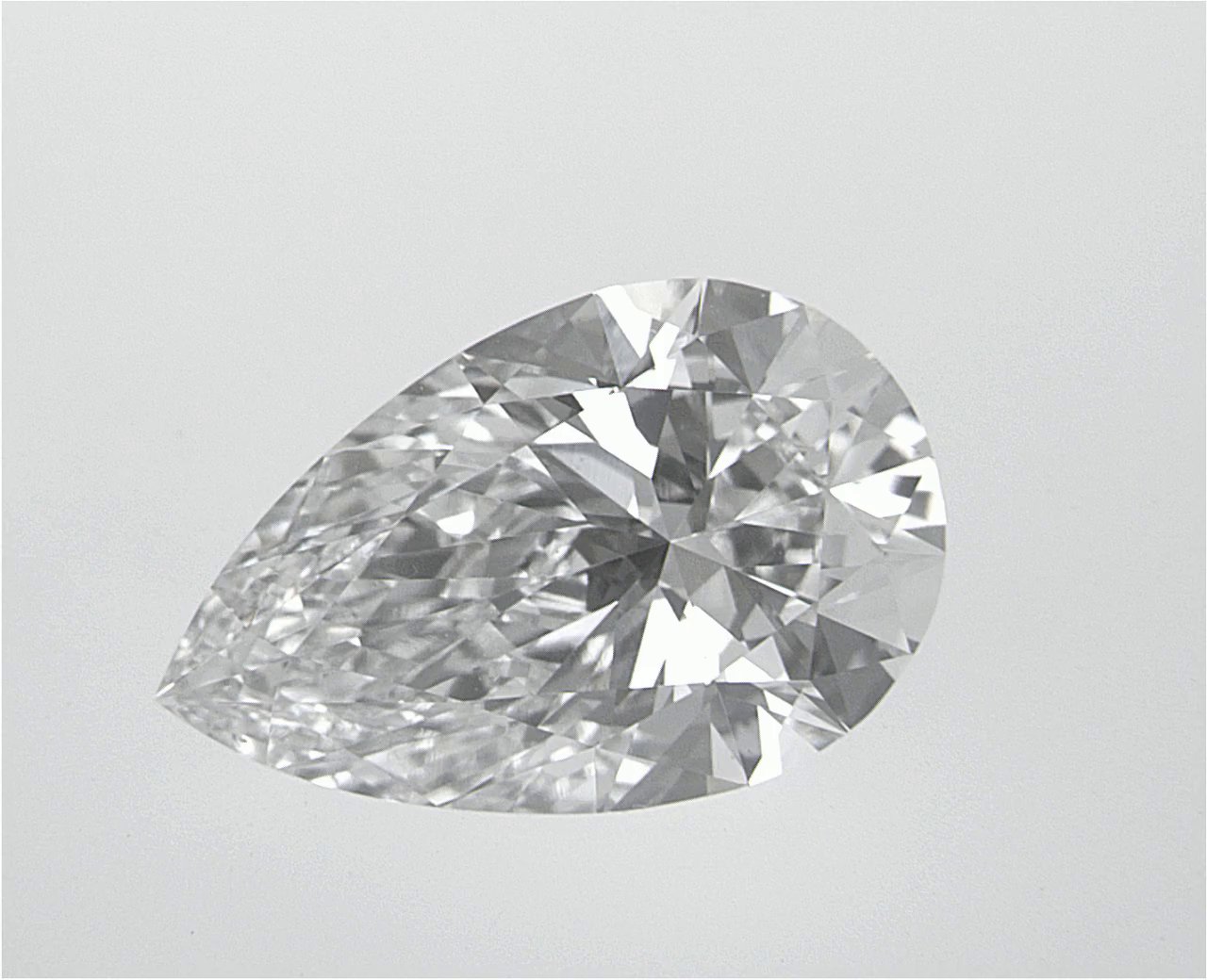 2.03 CT Pear Lab-Grown Diamond Surrey Vancouver Canada Langley Burnaby Richmond