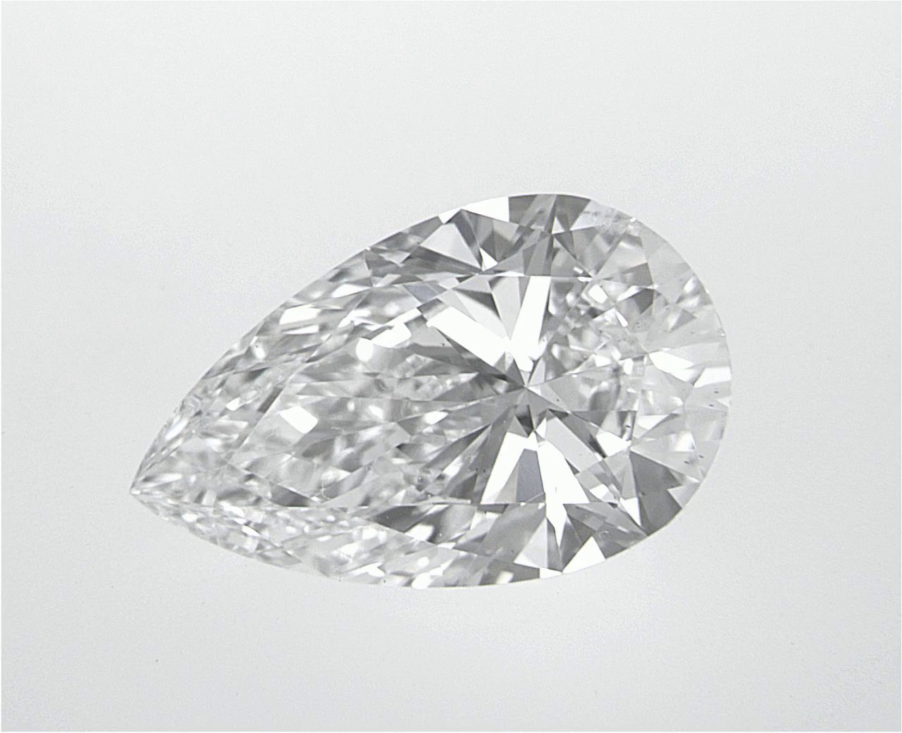 2.02 CT Pear Lab-Grown Diamond Surrey Vancouver Canada Langley Burnaby Richmond