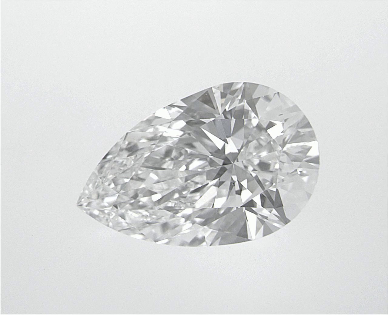 1.92 CT Pear Lab-Grown Diamond Surrey Vancouver Canada Langley Burnaby Richmond