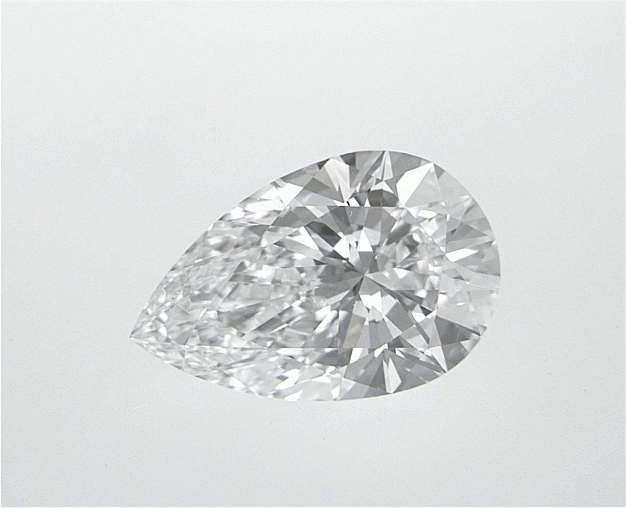 1.55 CT Pear Lab-Grown Diamond Surrey Vancouver Canada Langley Burnaby Richmond