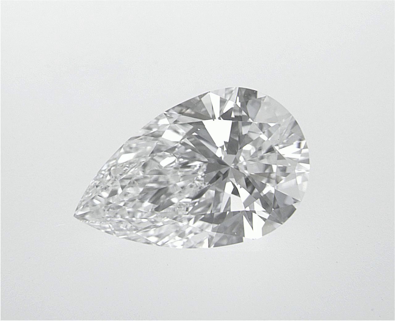 1.53 CT Pear Lab-Grown Diamond Surrey Vancouver Canada Langley Burnaby Richmond