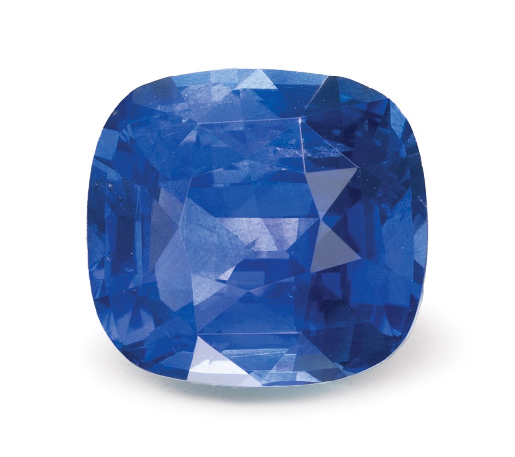 Sapphire - Antique cushion (3ct)
