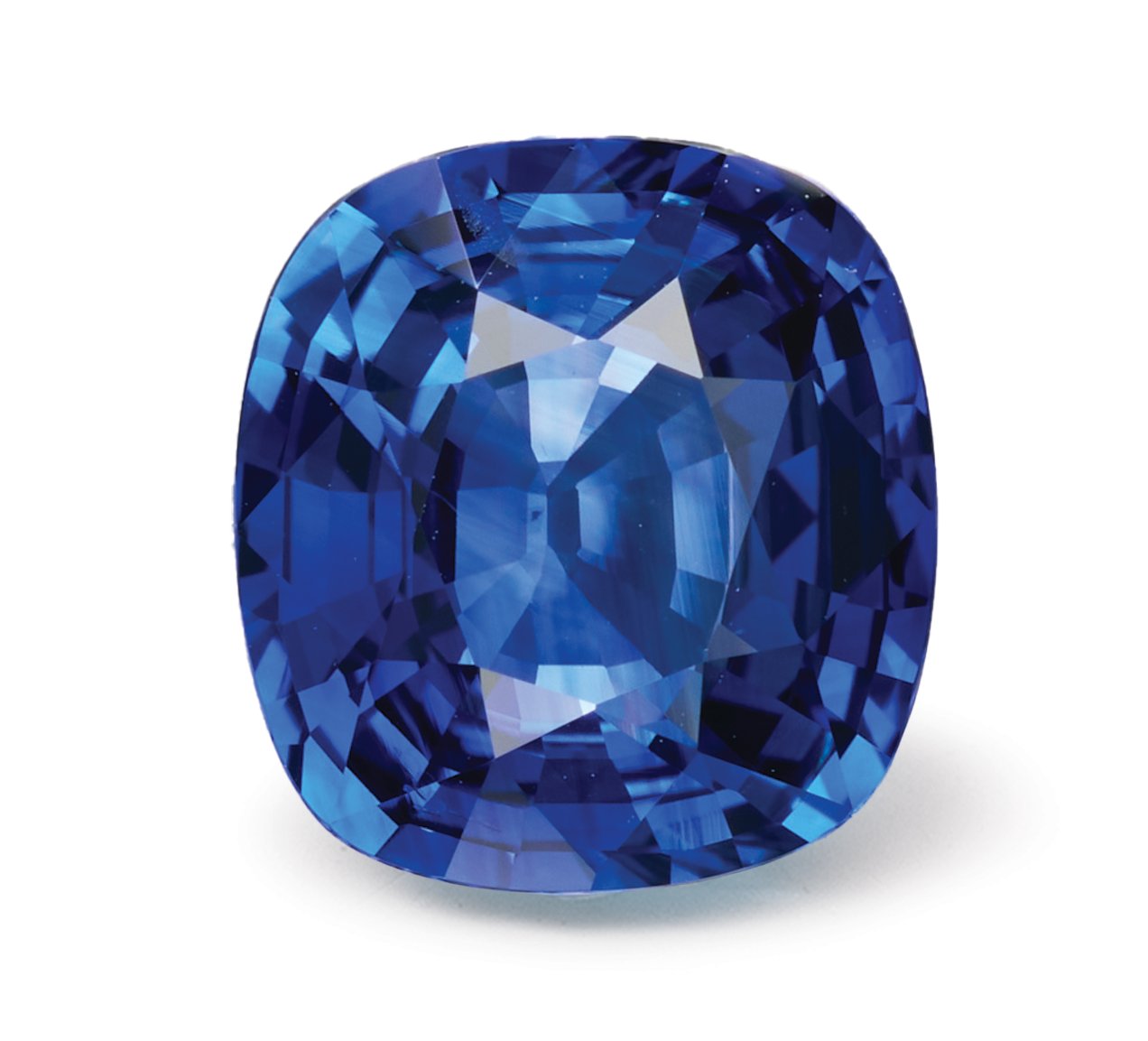 Sapphire - Antique cushion (2.77ct)