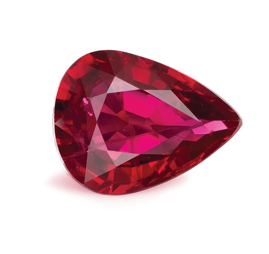 PEAR 1.18ct Natural Ruby