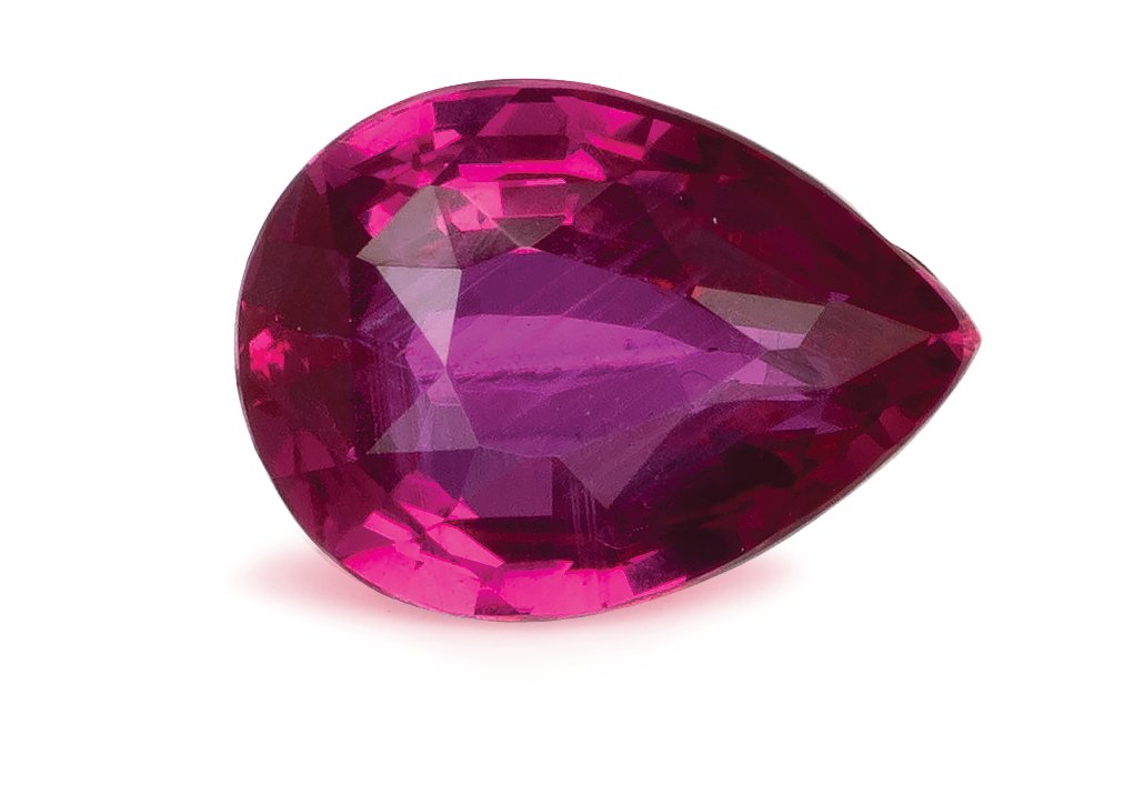 PEAR 1.38ct Natural Ruby