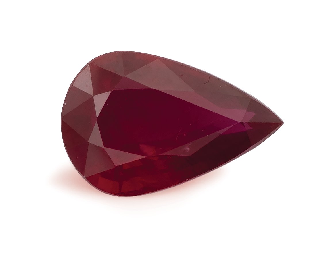 PEAR 1.75ct Natural Ruby