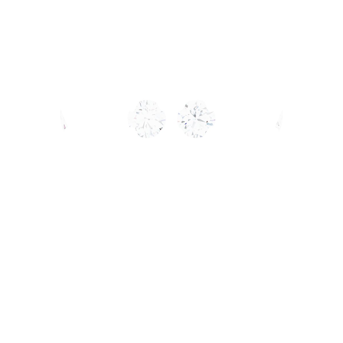 4-Prong Pre-Notched Claw Hidden Halo-Style Peg Setting