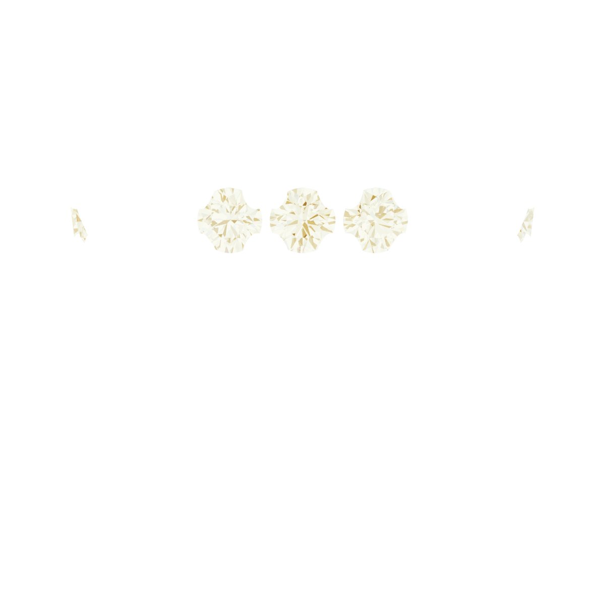 4-Prong Pre-Notched Claw Hidden Halo-Style Peg Setting