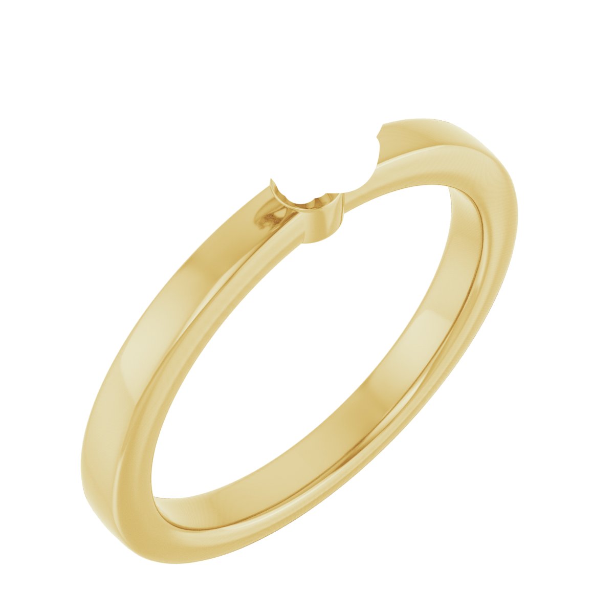 Hidden Halo-Style Engagement Ring