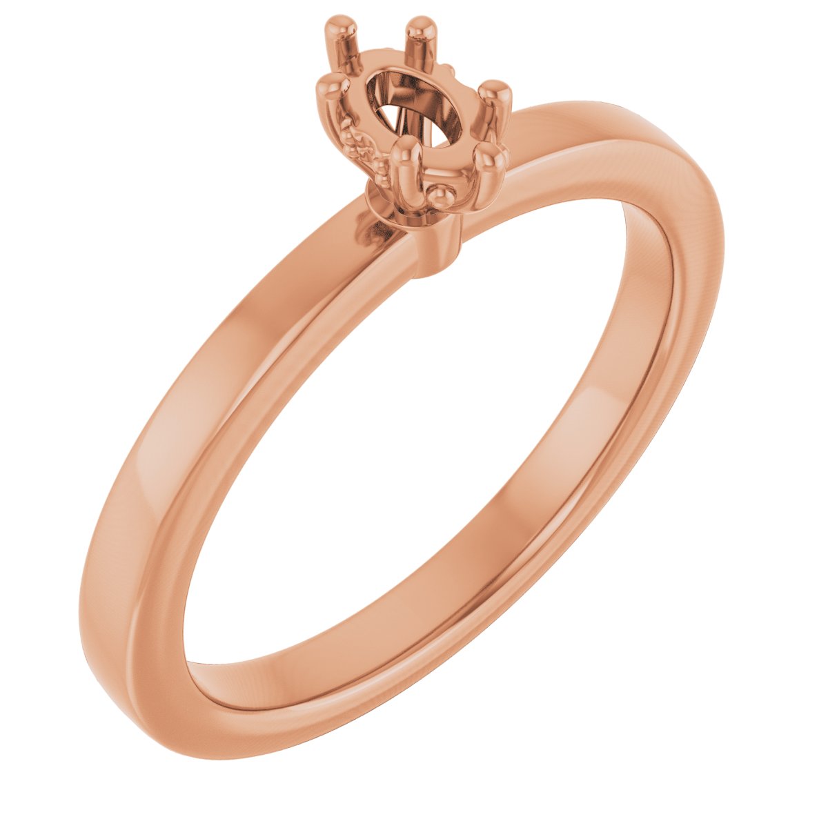 Hidden Halo-Style Engagement Ring