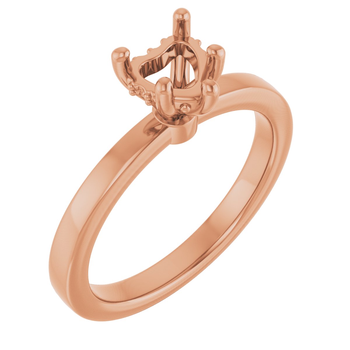 Hidden Halo-Style Engagement Ring