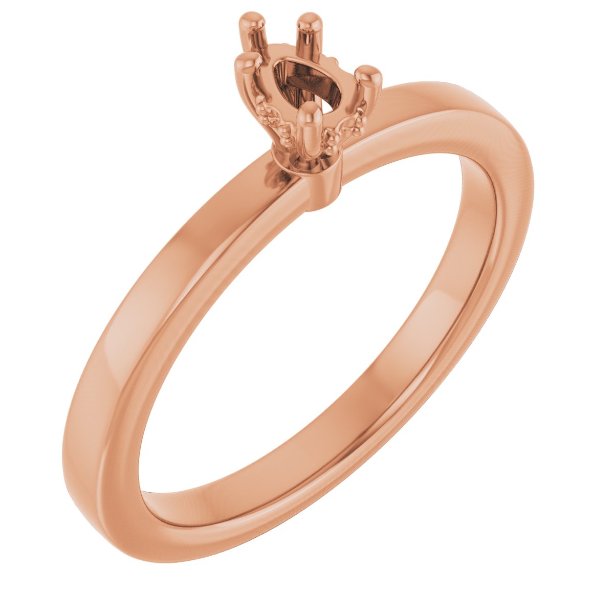 Hidden Halo-Style Engagement Ring