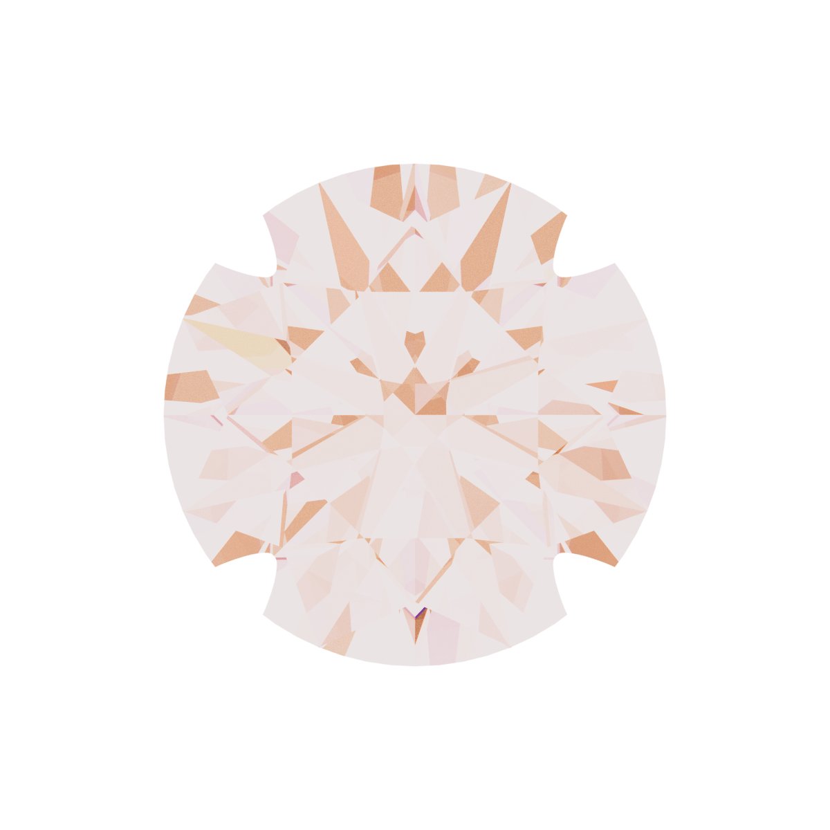 Claw-Prong Solitaire Bezel-Style Necklace or Center