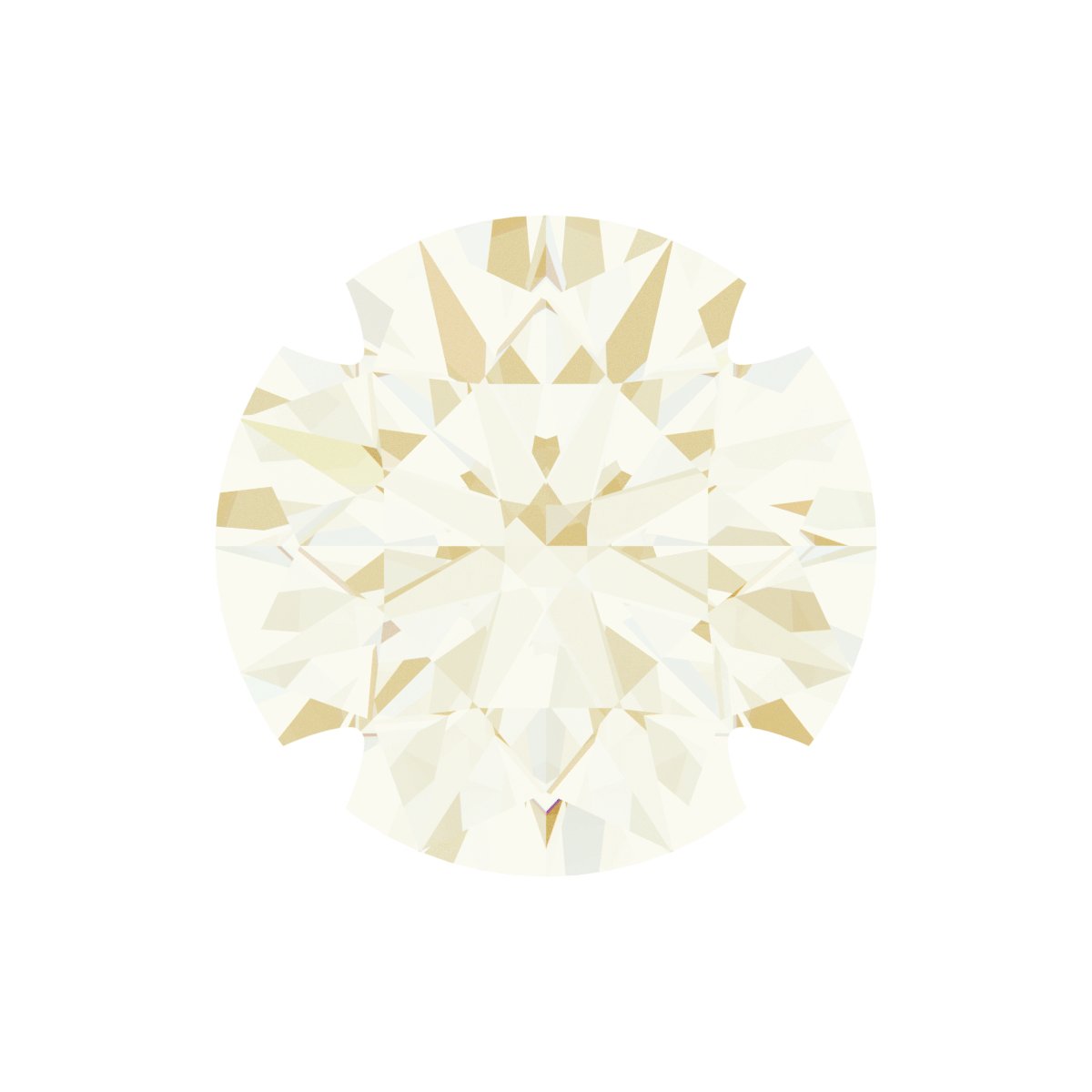 Claw-Prong Solitaire Bezel-Style Necklace or Center