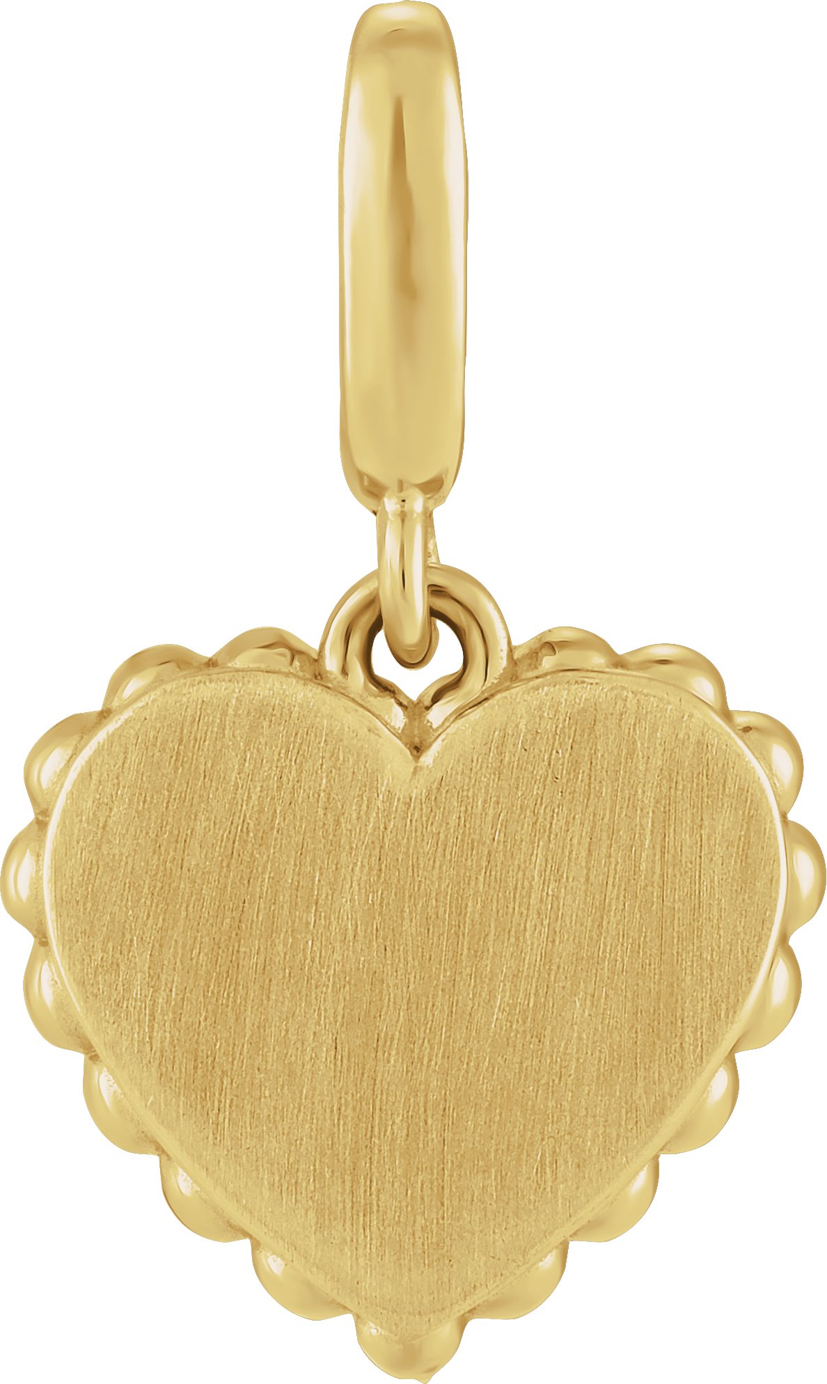 Engravable Heart Charm/Pendant