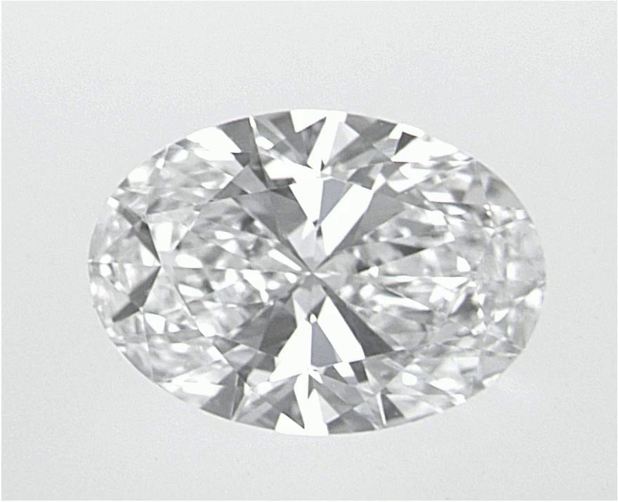 0.87 CT Oval Lab-Grown Diamond Surrey Vancouver Canada Langley Burnaby Richmond